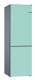 Bosch KVN39ITEA - Frigorífico combi personalizable 203x60cm Azul pastel E