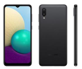 Samsung 8033779058042-Galaxy A02 A025 DS 3+32GB Negro