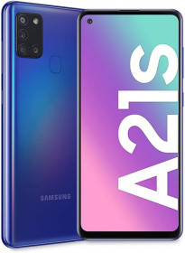 Samsung Galaxy A21s - Pantalla 6.5" 3-32GB Cuatro Cámaras Color Azul