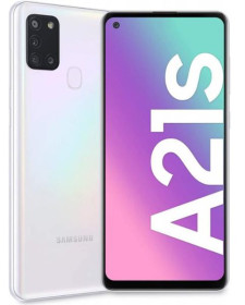Samsung Galaxy A21s - Pantalla 6.5" 3-32GB Cuatro Cámaras Blanco
