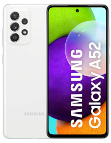 Samsung Galaxy A52 - Pantalla 6.5" 4G 6-128GB Color Blanco