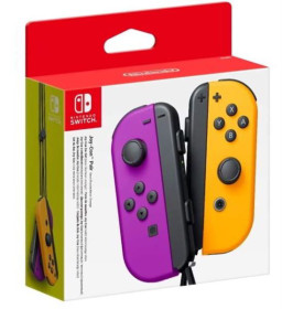 Nintendo Switch - Set JoyCon Bluetooth Morado/Naranja