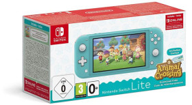 Nintendo Switch Lite - Consola Portátil Color Turquesa + Animal Crossing