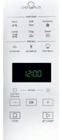 Whirlpool MCP 349/1 WH - Microondas de 25L Blanco Dual Crisp