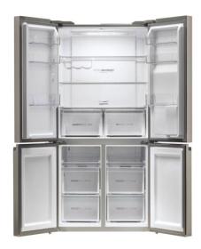 Haier HTF-520WP7 - Frigorífico americano NoFrost 190x90.8 Cm Clase F Inox