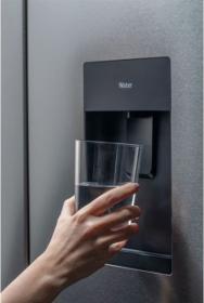 Haier HTF-520WP7 - Frigorífico americano NoFrost 190x90.8 Cm Clase F Inox