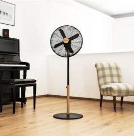Cecotec 5908 - Ventilador De Pie Energysilence 560 Woodstyle