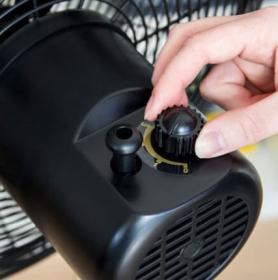 Cecotec 5908 - Ventilador De Pie Energysilence 560 Woodstyle