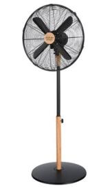 Cecotec 5908 - Ventilador De Pie Energysilence 560 Woodstyle