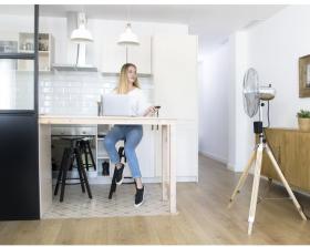 Cecotec 05918 - Ventilador De Trípode Energysilence 1600 Woody Smart 5918