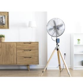 Cecotec 05918 - Ventilador De Trípode Energysilence 1600 Woody Smart 5918