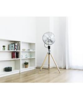 Cecotec 05918 - Ventilador De Trípode Energysilence 1600 Woody Smart 5918