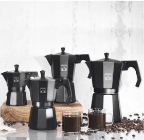 Cecotec 01612 - Cafetera Moka Cumbia Mimoka 300 Black 3 tazas