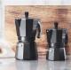 Cecotec 01612 - Cafetera Moka Cumbia Mimoka 300 Black 3 tazas