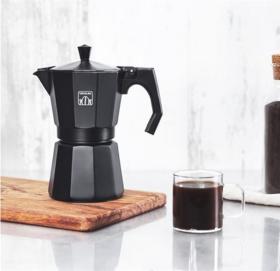 Cecotec 01612 - Cafetera Moka Cumbia Mimoka 300 Black 3 tazas