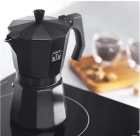 Cecotec 01612 - Cafetera Moka Cumbia Mimoka 300 Black 3 tazas