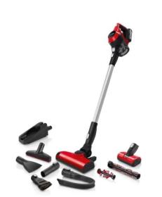 Bosch BBS61PET2-Aspirador sin cable Serie 6 Unlimited ProAnimal Rojo