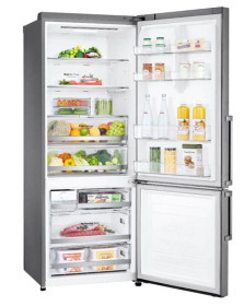 Lg GBB567PZCMB - Frigorífico Combi 185x70.5cm No Frost Clase E Inox Wifi