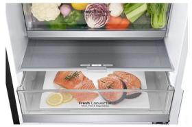 LG GBB72MCUGN - Frigorífico combi de 203 cm Inox negro Metal Fresh
