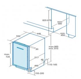 Cata 07200006 - Lavavajillas LVI 46010 Integrado 45 Cm 10 Cubiertos