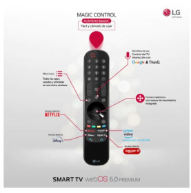 LG 65UP81006LA-SmartTV Real 4K UHD OLED 65" con Inteligencia Artificial