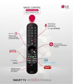 LG OLED77C14LB - Smart OLED TV 77 pulgadas 4K α9 Gen4 con AI