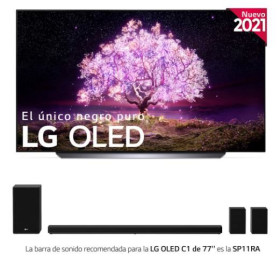 LG OLED77C14LB - Smart OLED TV 77 pulgadas 4K α9 Gen4 con AI