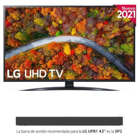 LG 43UP81006LA - Smart TV 43" 4K Quad Core UHD WebOS 6.0