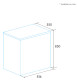 Edesa EZH-2011 - Congelador Horizontal 81.6x85x55 Cm Blanco Clase F