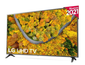 LG 75UP75006LC-SmartTV 4k UHD 75" con Inteligencia Artificial