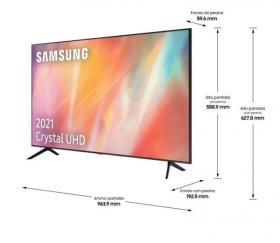 Samsung UE43AU7105KX/XC - Smart TV Crystal UHD 4K HDR 43" Wifi y LAN