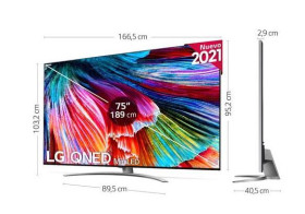 LG 75QNED996PB-SmartTV 8K QNED MiniLED 75" Inteligencia Artificial
