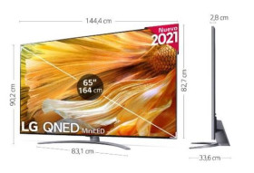 LG 65QNED916PA-SmartTV 4K 65" UHD HDR Full Array Inteligencia Artificial