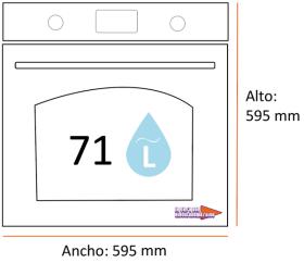 Teka AIRFRY HCB 6646 P - Horno Pirolítico Multifunción Función AirFry Inox A+