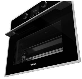 Teka LC 847 SC - Horno Compacto 45 Cm Hydroclean PRO con vapor Negro A+