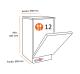 Teka 114280002 - Lavavajillas DFS 26610 60 Cm 12 Cubiertos Clase F