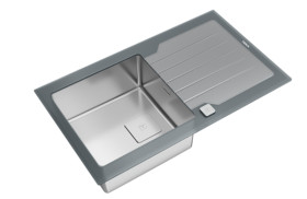 Teka 115100021 - Fregadero DIAMOND RS15 1C1E 86 1 Cubeta Reversible