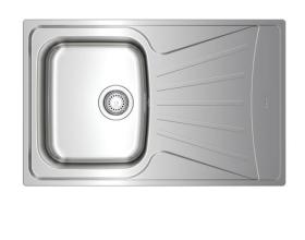 Teka 115120034 - Fregadero encastrado STARBRIGHT 45 E-XP 1C 1 derecha