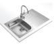 Teka 115120034 - Fregadero encastrado STARBRIGHT 45 E-XP 1C 1 derecha