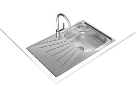Teka 115120035 - Fregadero encastrado STARBRIGHT 45 E-XP 1C 1E izquierda