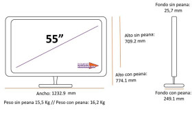 Samsung AU9005 - Smart TV Crystal UHD de 55" UltraHD 4K HDR+