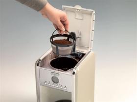 Ariete 1342/03 - Cafetera de Goteo 4-12 Tazas Estilo Vintage Color Beige