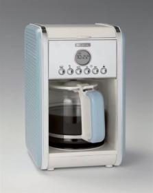 Ariete 1342/05 - Cafetera de Goteo 4-12 Tazas Estilo Vintage Color Azul