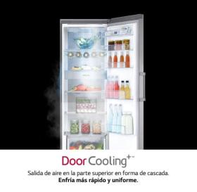 LG GLM71MBCSF - Frigorífico 1 puerta 186x59.5cm Clase D Inox Texturizado