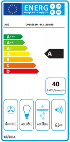 Aeg DPB5652M - Campana Telescópica 60 Cm Clase A Iluminación LED