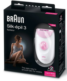 Braun Silk-épil 3 -3270 - Depiladora y afeitadora Legs & Body