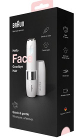Braun FS1000 - Mini depiladora con luz Smartlight en color blanco