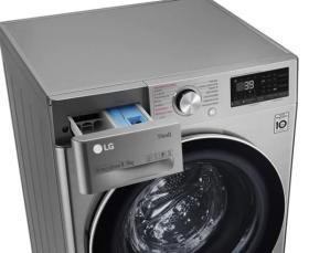Lg F4DV7009S2S - Lavasecadora inteligente de 9 y 6 kg Serie 700