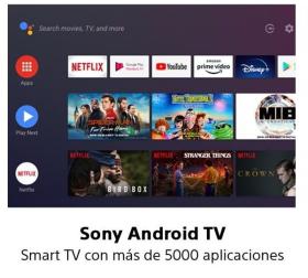 Sony KD-49XH8596BAEP - Smart TV 49" 4K UHD HDR Wifi Android TV