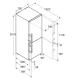 Liebherr 12084179 - Frigorífico Combinado CNef 5745 Comfort NoFrost Clase D